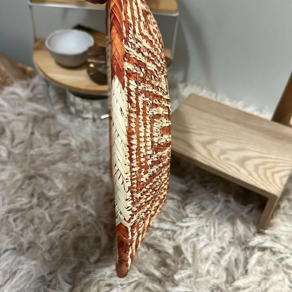 Boho Natural Woven‎ Patterned Basket For Home Decor